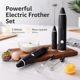 Coffee Beater 2-in-1 | Electric Milk Frother & Egg Beater | Rechargeable Handheld Mixer