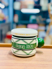 Stylish mug with lid