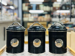 Stainless steel 3 pcs jar air tight