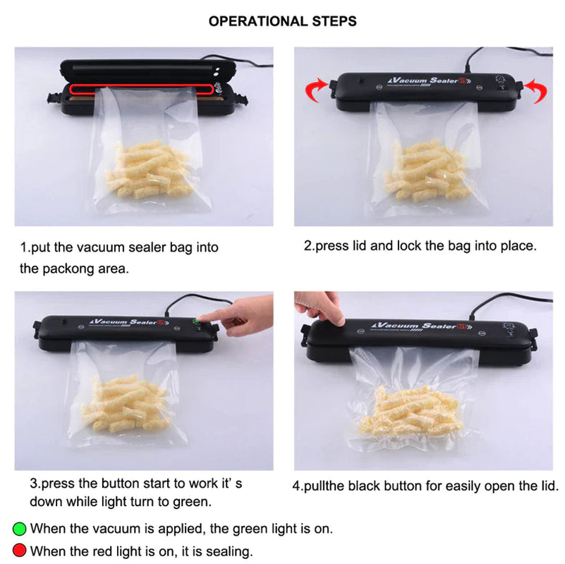 Revolutionize Your Kitchen with the Automatic Vacuum Sealer Machine – The Ultimate Food Preservation Solution!