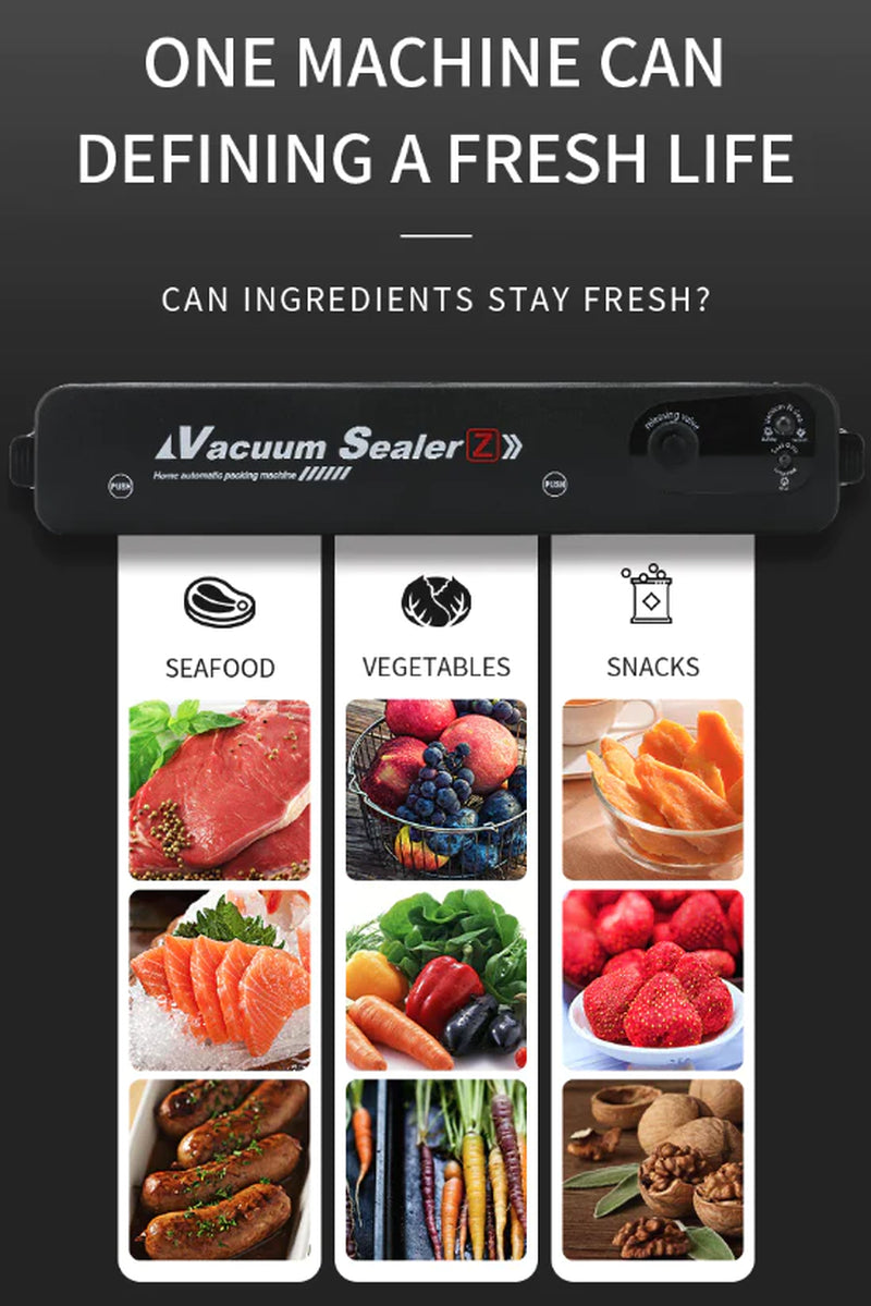 Revolutionize Your Kitchen with the Automatic Vacuum Sealer Machine – The Ultimate Food Preservation Solution!
