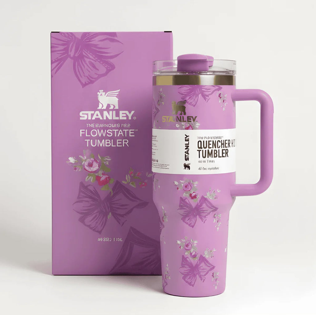 Stanley 40oz Quencher H2.0 FlowState Tumbler – Floral Collection