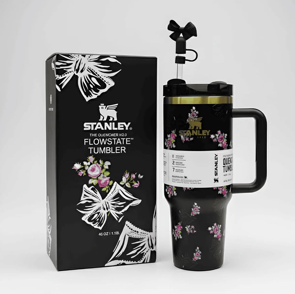 Stanley 40oz Quencher H2.0 FlowState Tumbler – Floral Collection