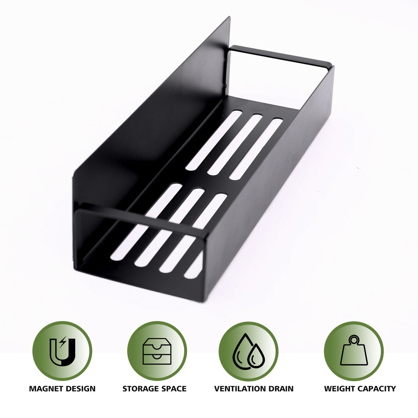 Maximize Your Kitchen Space with Our 4 Pack Magnetic Spice Rack Organizer Set - Ideal for Effortless Refrigerator Storage!