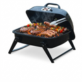 Outdoor Charcoal Barbecue Grill & Campfire Rack | Portable Tabletop Grill for Camping, Picnics, and Outdoor Cooking