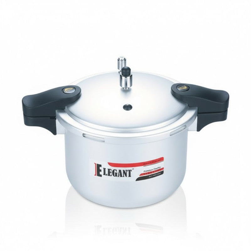 Elegant Bollitto DH Cooker with Steamer 7 Liter Heavy Duty Pressure Cooker for Steaming Fast Cooking