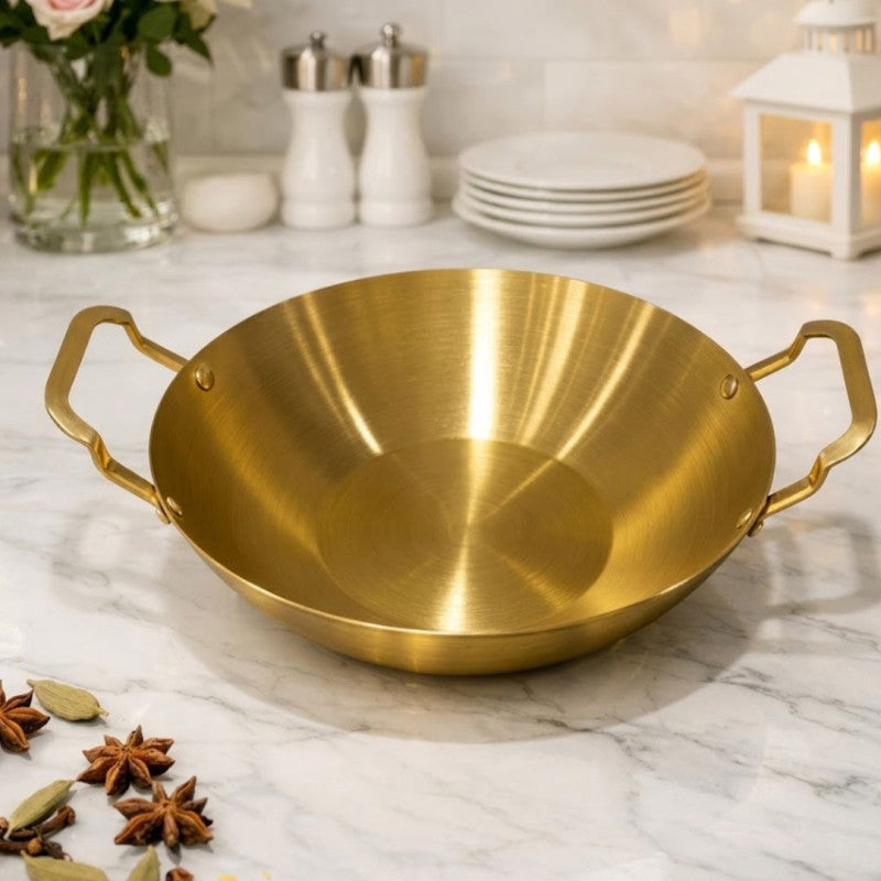 Golden Cooking Stainless Steel Pot Premium Kitchen Cookware