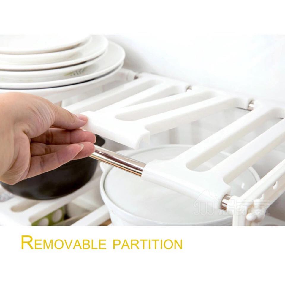 Adjustable Under Sink Organizer Shelf