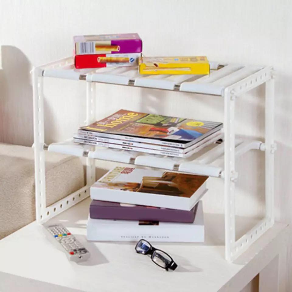 Adjustable Under Sink Organizer Shelf