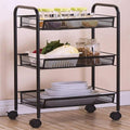 Multipurpose Kitchen Serving Storage Trolley 3Tier